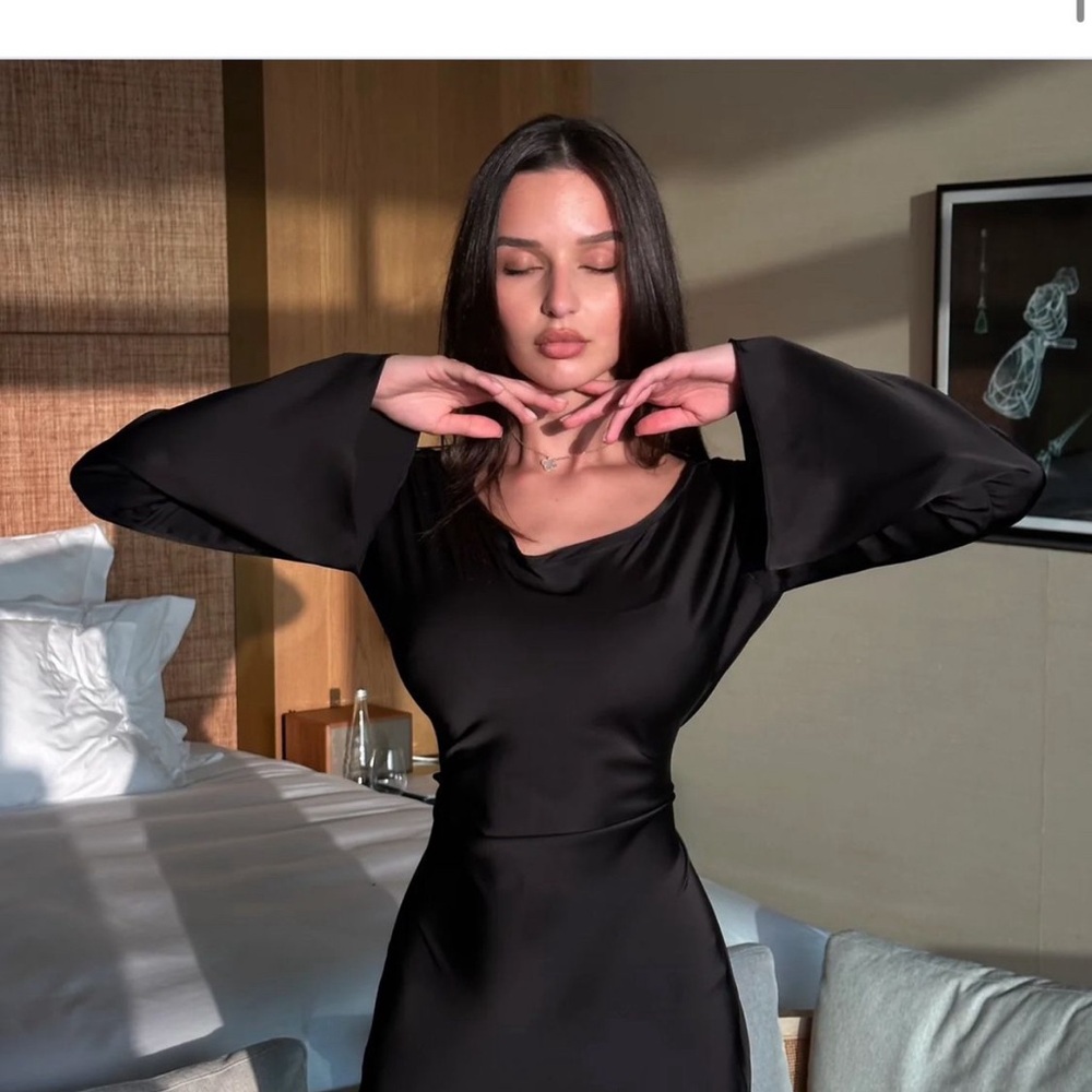 COPY - Size large black dress from marbl in Dubai